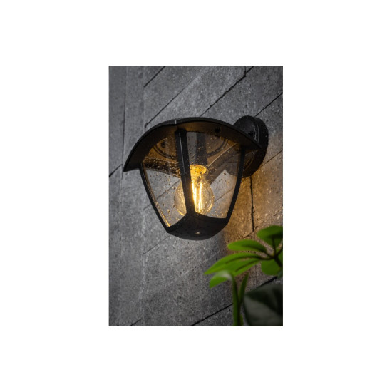 FASADNA SVETILKA MARINA, E27, max. 20 W, IP54, ČRNA