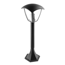 VRTNA SVETILKA MARINA, E27, IP54, max. 20 W, post 570 MM, ČRNA