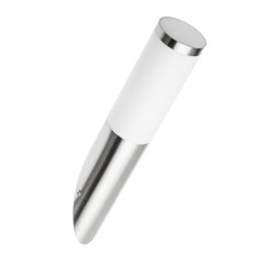 FASADNA SVETILKA MILAN, E27, max. 40 W, IP54, tilted, INOX