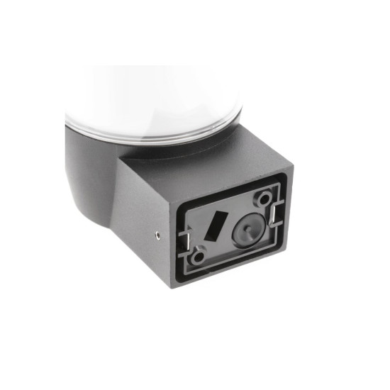 Vrtna svjetiljka TORA-AU, E27, MAX.15W, IP54, AC220-240V, 50-60Hz, gornja zidna svjetiljka, crna