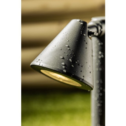 VRTNA SVETILKA LUSTINO, GU10, max. 20 W, IP44, post 500 MM, GRAFITNA