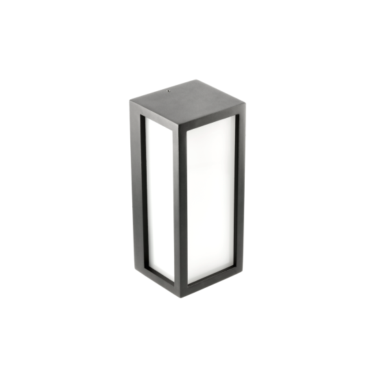 FASADNA SVETILKA VASTI, E27, max. 12 W, IP54, ČRNA