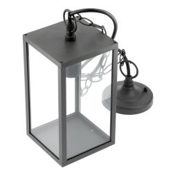 GRLO VRTNA SVETILKA VENTANA, E27, IP54, max. 20 W, ČRNA
