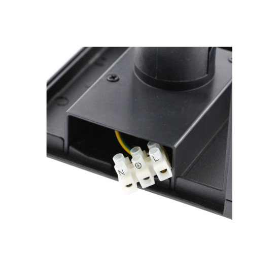 Vrtna svjetiljka VENTANA-AU,E27, MAX.20W,IP54,AC220-240V,50-60Hz,kinkiet prosty górny,crna