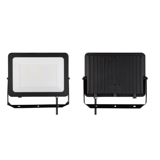 G-TECH reflektor VILMAR, LED, 100W, 10000lm, 6400K, AC220-240V, IP65, crna