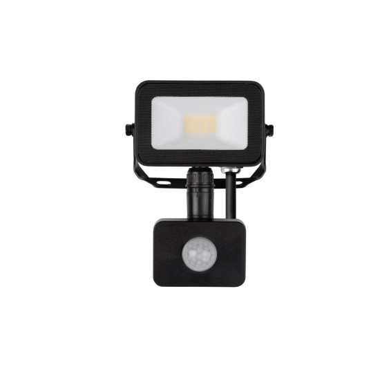 G-TECH reflektor s detektorom pokreta VILMAR, LED, 10W, 900lm, 6400K, AC220-240V, crna