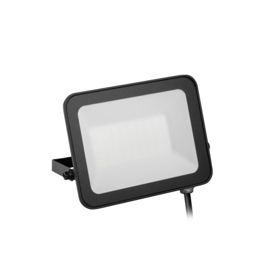 G-TECH reflektor VILMAR, LED, 30W, 3000lm, 4000K, AC220-240V, IP65, crna