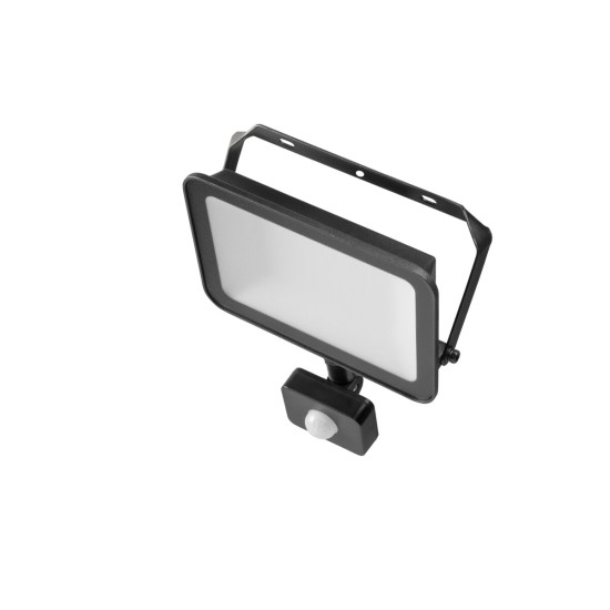 G-TECH reflektor s senzorom pokreta VILMAR, LED, 50W, 5000lm, 4000K, AC220-240V, crna