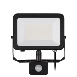 G-TECH reflektor s detektorom pokreta VILMAR, LED, 50W, 5000lm, 6400K, AC220-240V, crna