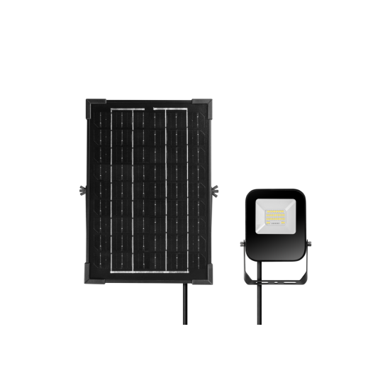 SOLARNI  REFLEKTOR S SENZORJEM ALTON, LED, 2000lm, 4000K, 6000mAh ZAMENLJIV, IP65, DALJINSKO UPRAVLJANJE