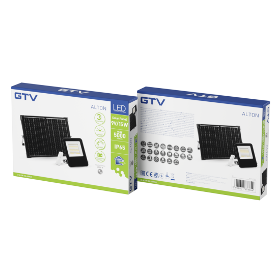 ALTON SOLARNI  REFLEKTOR S SENZORJEM, LED, 5000lm, 4000K, 12000mAh ZAMENLJIV, IP65, DALJINSKO UPRAVLJANJE