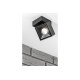 LED SVETILKA BIANCO, 8 W, 680 lm, 4000K, IP20, KVADRATEN, ČRNA