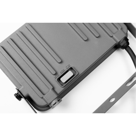DOVER reflektor, LED, 30W, 3600lm, CCT, AC180-250V, IP66, siva