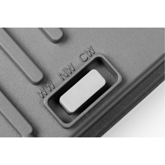 DOVER reflektor, LED, 30W, 3600lm, CCT, AC180-250V, IP66, siva