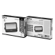 DOVER reflektor, LED, 30W, 3600lm, CCT, AC180-250V, IP66, siva