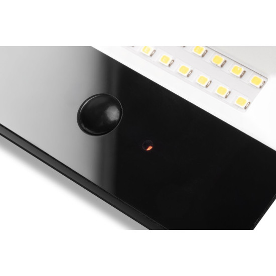 LUMOS solarni reflektor s detekcijom pokreta i sumraka, LED, 850lm, 6400K, 1800mAh zamjenjiv, IP65