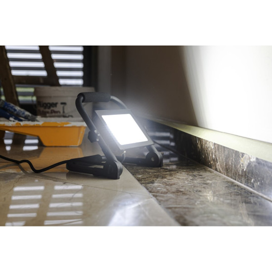 PRENOSNI LED REFLEKTOR  NELI, 30 W, 2700 lm, 6400K, AC220-240V, IP65, KABEL 1.5 m