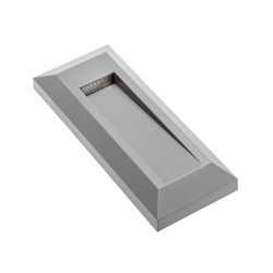 LED svjetiljka za stubište SILVER PB, 1W, 45lm, AC220-240V, 50/60Hz, kut snopa 120*, IP65, pravokutnik, c