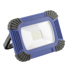 LED reflektor ONYX 20W, 1600lm, USB 5V / 1A, RA> 80, IP54,120 °, 6400K, plava