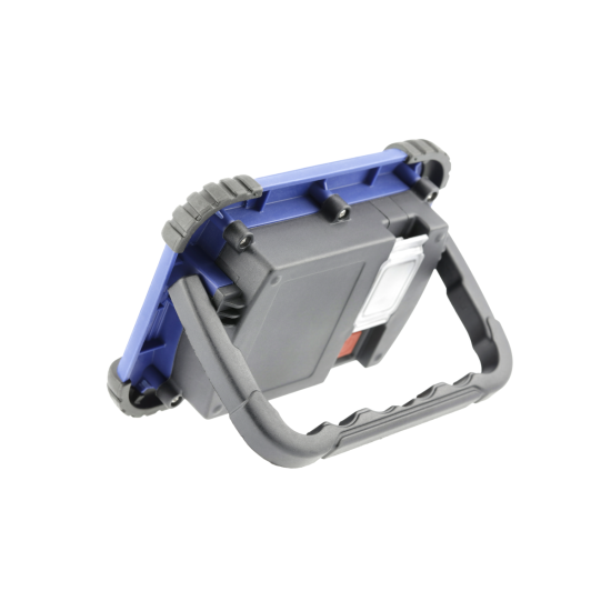 LED reflektor ONYX 20W, 1600lm, USB 5V / 1A, RA> 80, IP54,120 °, 6400K, plava