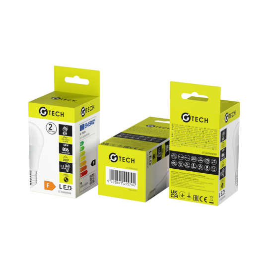 G-TECH LED ŽARNICA E27, A60, 8.8 W, 806 lm, 4000K, AC220-240V, 200°