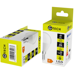 G-TECH LED ŽARNICA E14, B45, 3 W, 255 lm, 3000K, AC220-240V, 160°