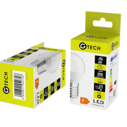 G-TECH LED ŽARNICA E27, B45C, 3 W, 255 lm, 3000K, AC220-240V, 160°