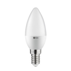 G-TECH LED ŽARNICA E14, C30, 3 W, 200 lm, 3000K, AC220-240V, 160°