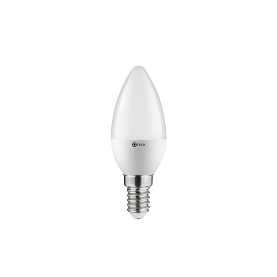 G-TECH LED ŽARNICA E14, C30, 3 W, 200 lm, 3000K, AC220-240V, 160°