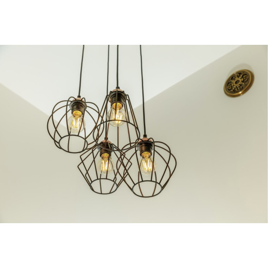 LED IZVOR SVJETLOSTI, FILAMENT, A-G, A60, 3000K, E27, 8,0W, AC220-240V, 360°, 880lm, 70mA