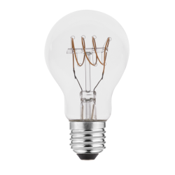 LED ŽARNICA SPIN, E27, A60, 4 W, 265 lm, 2200K, AC220-240V, 360°, FILAMENT