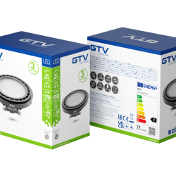 LED IZVOR SVJETLOSTI, A-G, AR111, 4000K, G53, 12,5W, DC12V, 120 °, 1250lm, crno