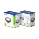 LED ŽARNICA AR111, 12.5 W, 1100 lm, 3000K, G53, DC12V, 120°, ČRNA