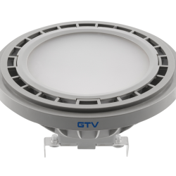 LED ŽARNICA AR111, 12.5 W, 1100 lm, 3000K, G53, DC12V, 120°, SIVA