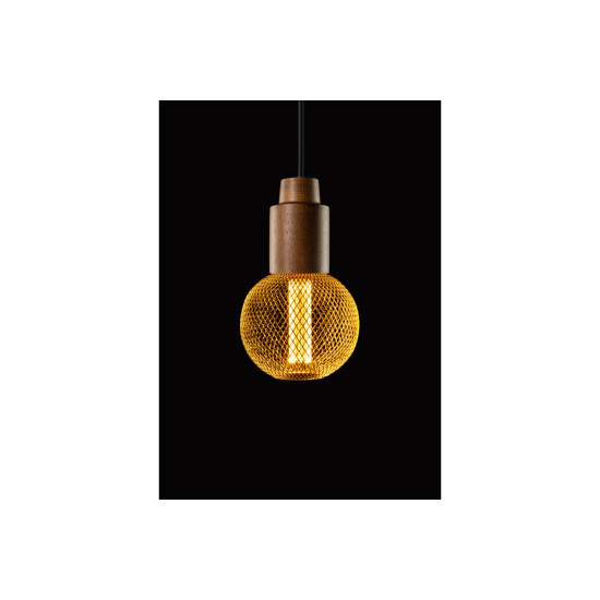 LED IZVOR SVJETLOSTI, REŠETKA,C125, E27, 3,5W, 120lm, 1800K, AC220-240V, 320°, zlatna