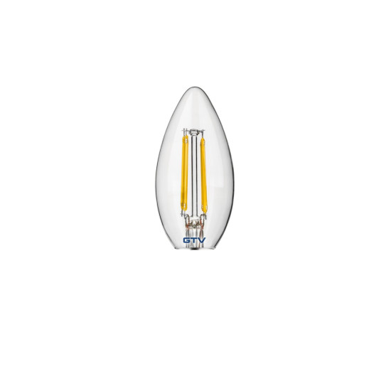 LED ŽARNICA E14, C35, 4 W, 420 lm, 3000K, AC220-240V, 360°, PROZORNA