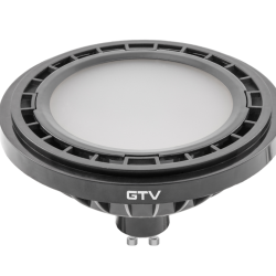 LED ŽARNICA GU10, 111, 12.5 W, 1250 lm, 4000K, AC220-240V, 120°, ČRNA