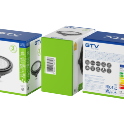 LED ŽARNICA GU10, 111, 12.5 W, 1250 lm, 4000K, AC220-240V, 40°, SIVA