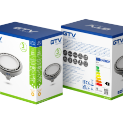 LED ŽARNICA GU10, 111, 12.5 W, 1100 lm, 3000K, AC220-240V, 120°, SIVA