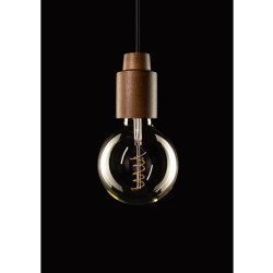LED ŽARNICA SPIN, E27, G125, 4 W, 265 lm, 2200K, AC220-240V, 360°, PROZORNA