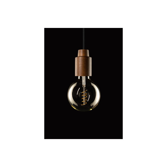 LED ŽARNICA SPIN, E27, G125, 4 W, 265 lm, 2200K, AC220-240V, 360°, PROZORNA