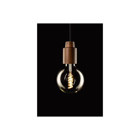 LED ŽARNICA SPIN, E27, G125, 4 W, 265 lm, 2200K, AC220-240V, 360°, PROZORNA