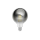 LED ŽARNICA E27, G125, 8 W, 720 lm, 2700K, AC220-240V, 360°, PROZORNA SIVA