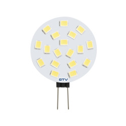 LED ŽARNICA G4, 2.5 W, 250 lm, 3000K, DC12V, 180°