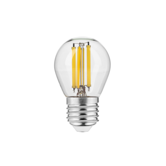 LED ŽARNICA E27, G45, 5.8 W, 640 lm, 2700K, AC220-240V, 360°, PROZORNA