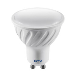 Žarulja LED, A-G, SMD 2835, 6400K, GU10, 7,0W, AC180-250V, 50-60Hz, 120°, 550lm, 61mA