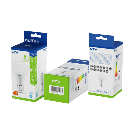 LED ŽARNICA E27, A65, 17.3 W, 1750 lm, 6500K, AC180-250V, 180°