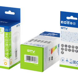LED ŽARNICA E14, R50, 6 W, 520 lm, 3000K, AC175-250V, 120°
