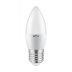 LED ŽARNICA E27, C37, 8 W, 720 lm, 3000K, AC180-250V, 160°