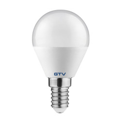 LED žarulja 6W, grlo E14, B45B, SMD 2835, topla bijela, AC220-240V, kut rasapa svjetlosti 160°, 470 lm, 52 mA